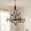 Lustre empire 12 lumières de style bougie Trenten
