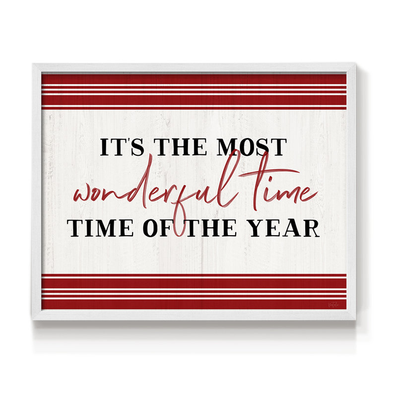 Wonderful Time -Framed Print - Restickable, 8" H x 10" W, White