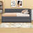 Upholstered Daybed With Trundle-1158625624