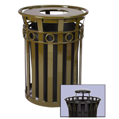 Poubelle 36 gallons receptacle Oakley
