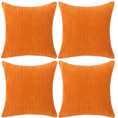 Housse de coussin à rayures