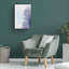 Art mural sur toile bleu bol Deborah Revell-101097820