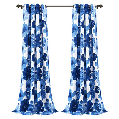Leah Room Darkening Curtain Pair