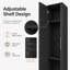 Armoire à linge étroite étroite l 15,76 po x H 70,88 po Helsie -1497325577