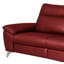 Edema Genuine Leather 2 Seater Reclining Sofa-706836193-777224230