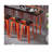 Kalvyn 3 - Person Solid Wood Top Trestle Dining Set-1352932586