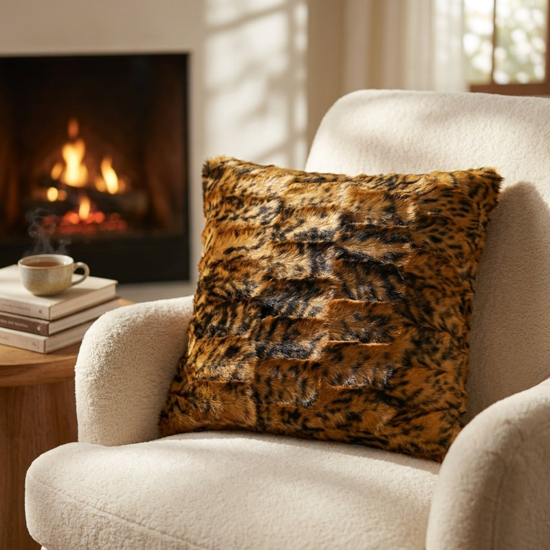 Coussin euro brandy Fox