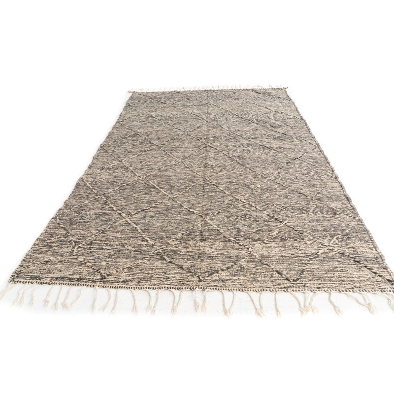 Tapis gris foncé Mosser