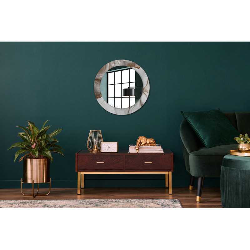 Huldar Glass Flat Wall Mirror