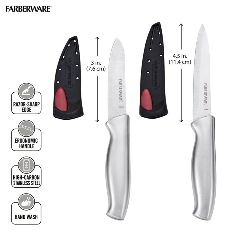 Farberware Utility Knife Set, 4 Piece