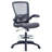 Ergonomic Desk Chair, Mesh Home Office chair, Swivel Desk, Computer Chair with Lumbar Support, Height Adjustable with Foot Ring-1047469216