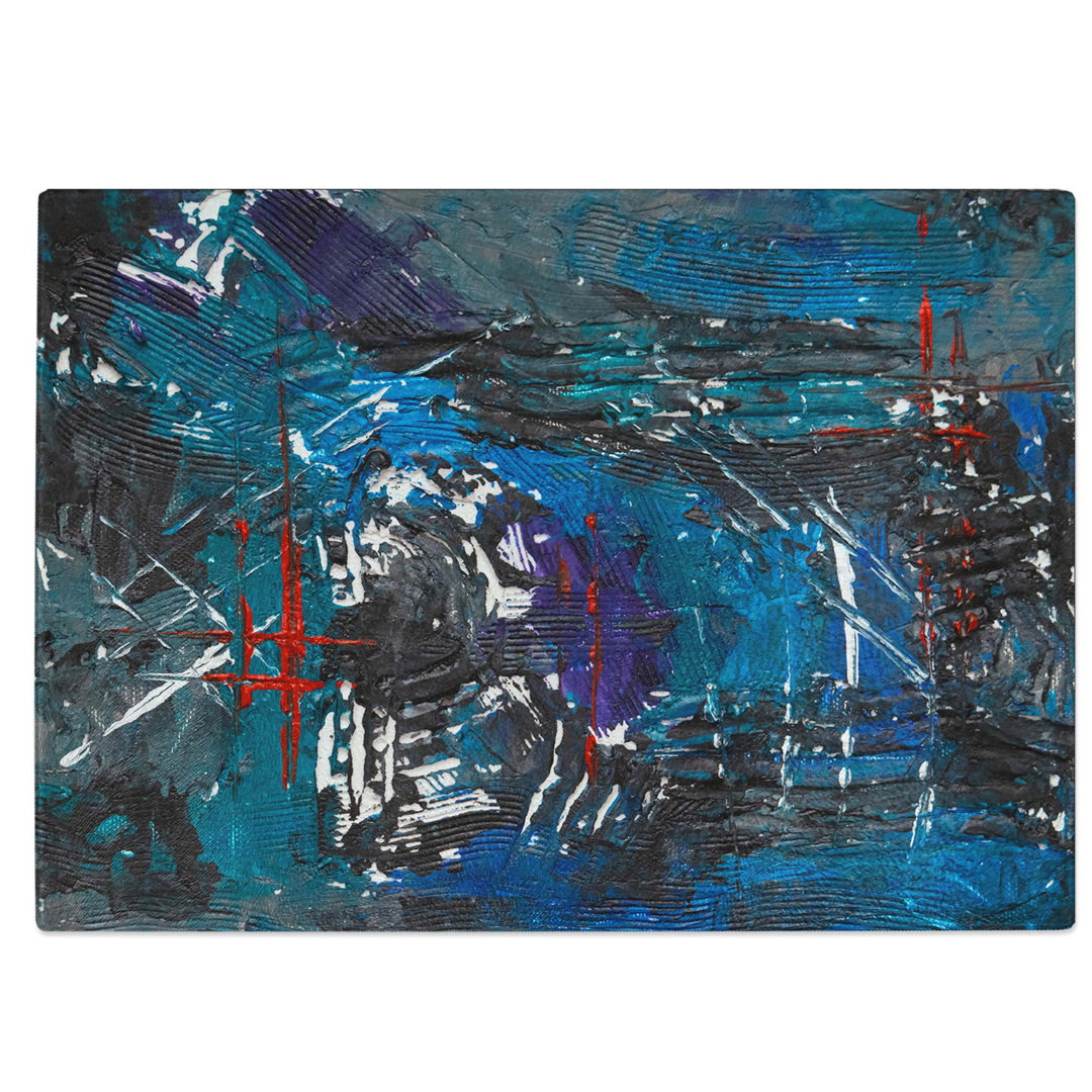 Tempered Glass Art Painting Vol.97 Chopping Board