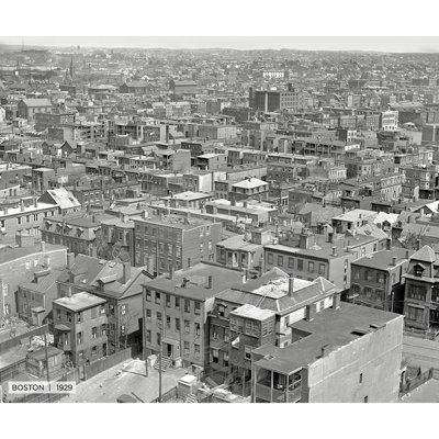 Boston - Wrapped Canvas Photograph