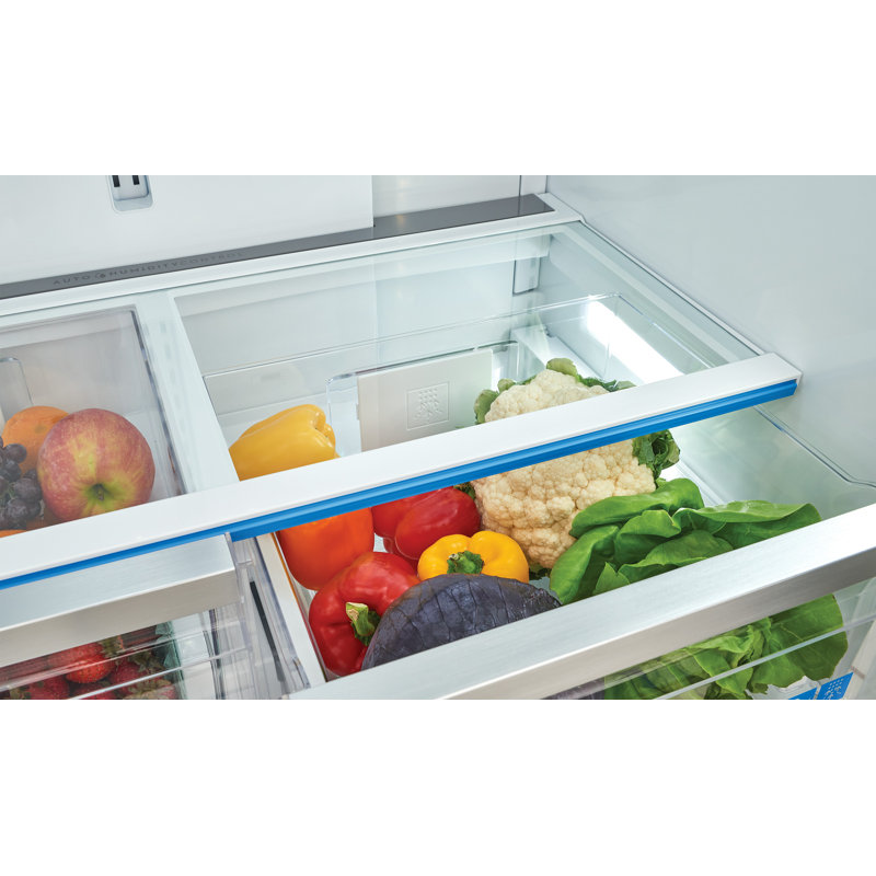 Stainless Steel 22.6 Cu. Ft. Smart French Door Refrigerator