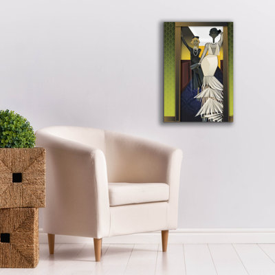 Les filles par Jaleel Campbell - impression sur toile tendue