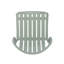 Ensemble de 2 tabourets d'extérieur toutes saisons de 29,5 pouces de hauteur avec dossier à lattes perforé et siège ergonomique profilé pour une utilisation sur un îlot de patio.-1660599750