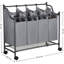 Rolling Laundry Sorter with Handles-53863001