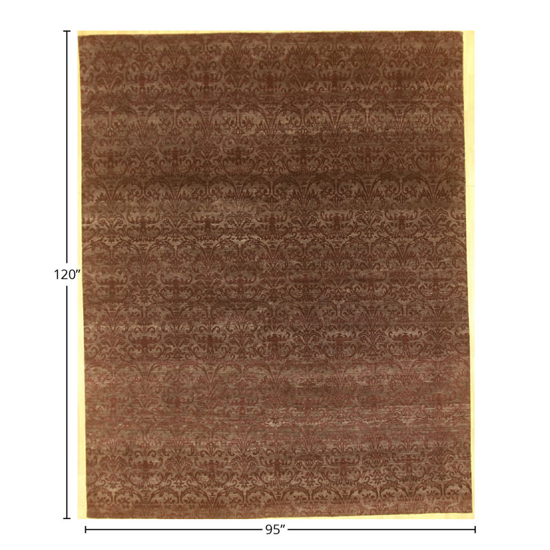 Hand Knotted Abstract Rug