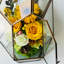 Arrangement floral en boîte