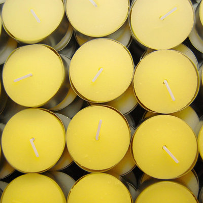 Citronella Scented Tealight Candle with Metal Holder