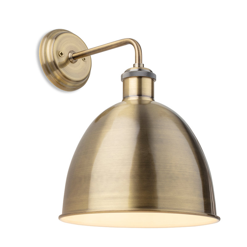 Barn Light, Antique Brass