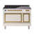 Blanc antique / laiton
