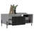 Kallie White Coffee Table with Storage drawer