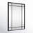 Chancey Iron Rectangle Wall Mirror-1110642191-1084058750