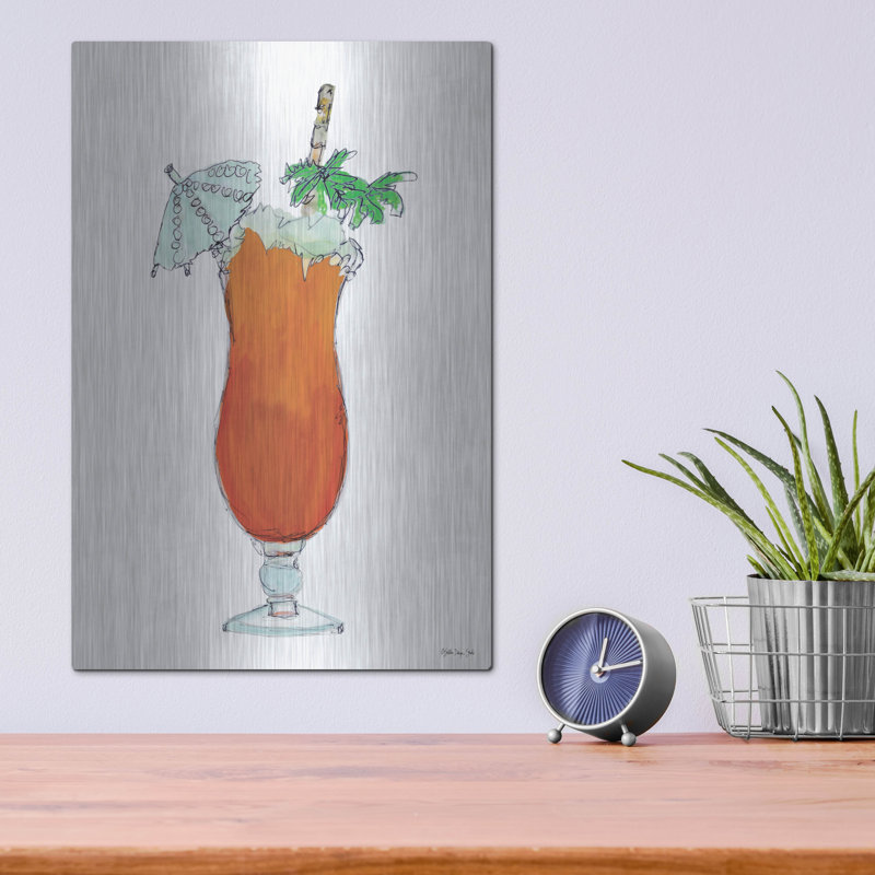 «Tropical Cocktail» par Stellar Design Studio, H 16 po x l 12 po