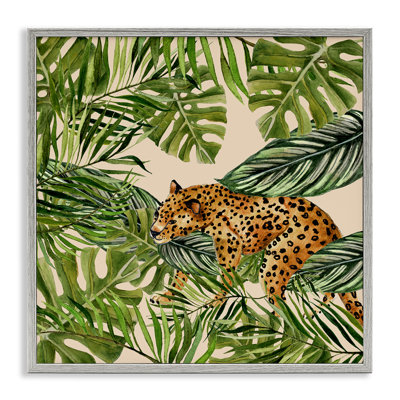 «Botanical Leopard on Branch», art de la giclée par Janet Tava