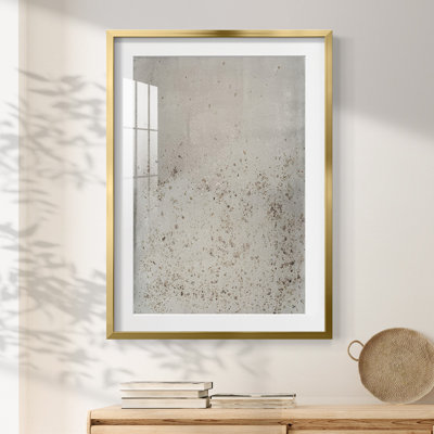 Printed Shimmering Neutral I -Framed Print