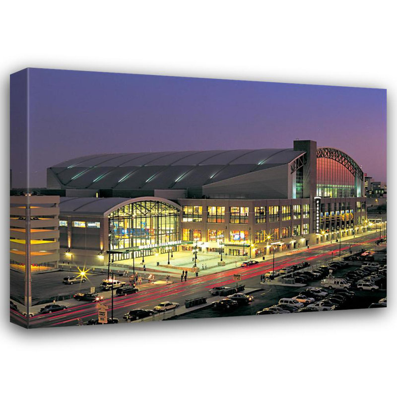 Bankers Life Fieldhouse, H 17 po x l 24 po
