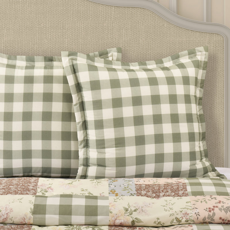 Taie décorative européenne Elmira - vert