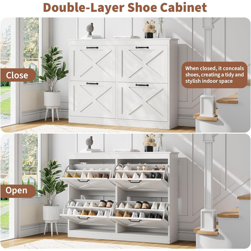 Armoire de rangement pour chaussures Modern Modern