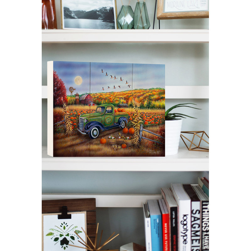 Farmhouse Wall Decor on Solid Wood