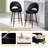 Rumery Swivel Upholstered Counter Stool-1833270030