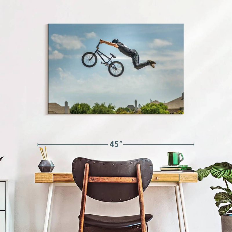 Sireci Extreme Bicycle Stunt, 26" H x 39" W