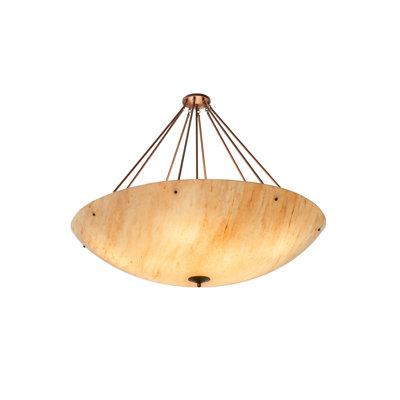 Luminaire suspendu unique à 10 lumières Madison