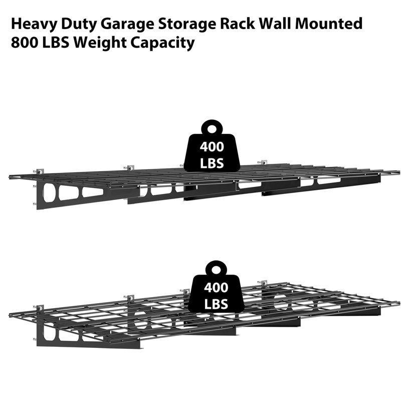 Metal Storage Rack, 180cm W x 60cm D