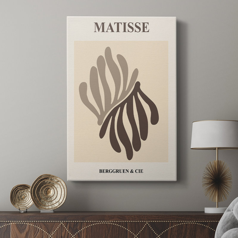 Matisse LXIV, reproduction encadrée - galerie Cavas sur mesure, H 18 po x l 12 po