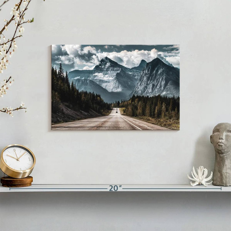 Mehar Great Mountains Road, 8" H x 12" W