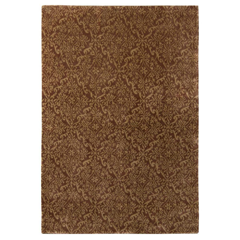 Handmade Silk and Wool Area Rug