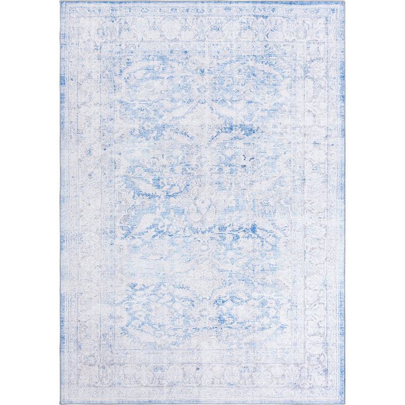 Alush Chenille Oriental Indoor Rug, Rectangle 7'6" x 10'6"