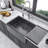 27 Farmhouse Sink - 27*21*10 Inch Kitchen Sink Stainless Steel 16 Gauge Apron Front Kitchen Sink-111739412
