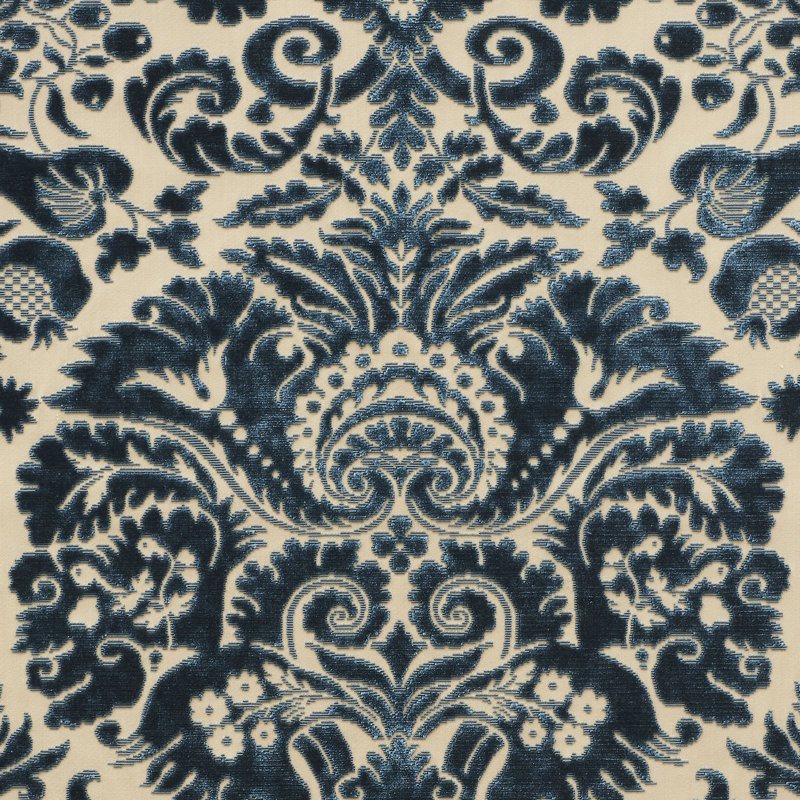 Tissu en velours Morimont, Lac