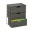 Commode de rangement 3 tiroirs Camptown-12161830
