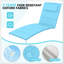 Coussin de chaise longue d'extérieur L 72 po x l 21 po x T 1,18 po (ensemble de 2)-623826087