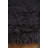 Alamin Flokati Wool Shag Hand Loomed Grey Rug-784137040