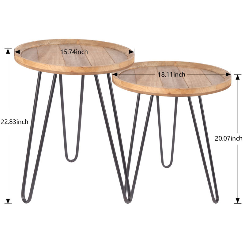Tables de groupage 3 pieds Arwand