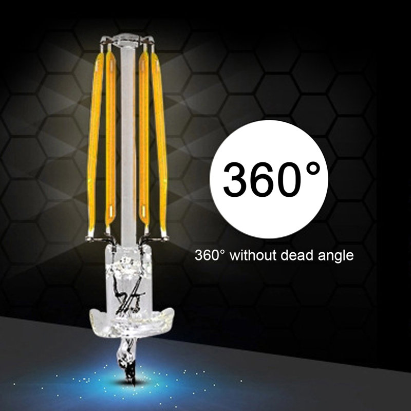 2-Pack 6W LED Light Bulbs